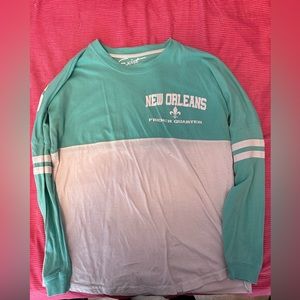 Long sleeve New Orleans French quarter shirt